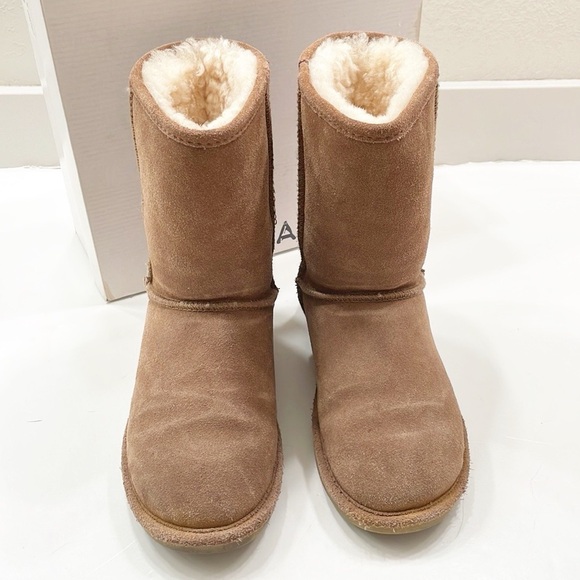 Abound chestnut shearling lined boots - Picture 6 of 11